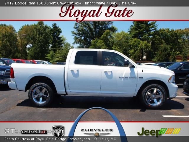 2012 Dodge Ram 1500 Sport Crew Cab 4x4 in Bright White