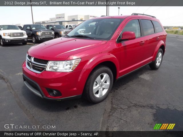 2012 Dodge Journey SXT in Brilliant Red Tri-Coat Pearl
