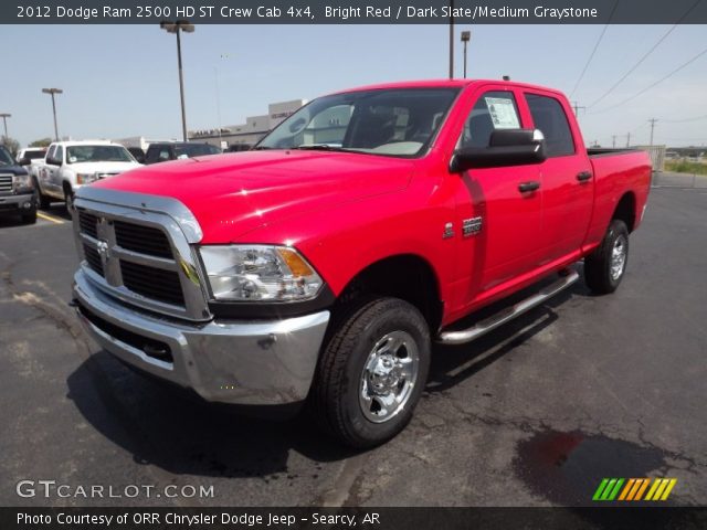 2012 Dodge Ram 2500 HD ST Crew Cab 4x4 in Bright Red