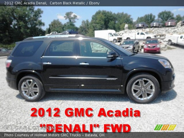 2012 GMC Acadia Denali in Carbon Black Metallic