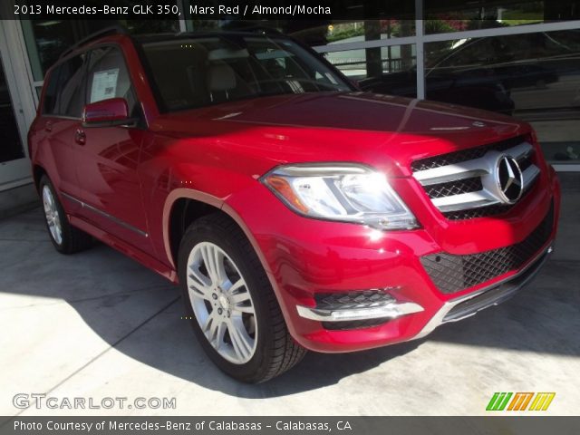 2013 Mercedes-Benz GLK 350 in Mars Red