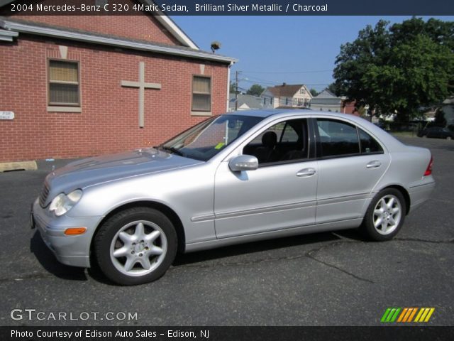 2004 Mercedes-Benz C 320 4Matic Sedan in Brilliant Silver Metallic