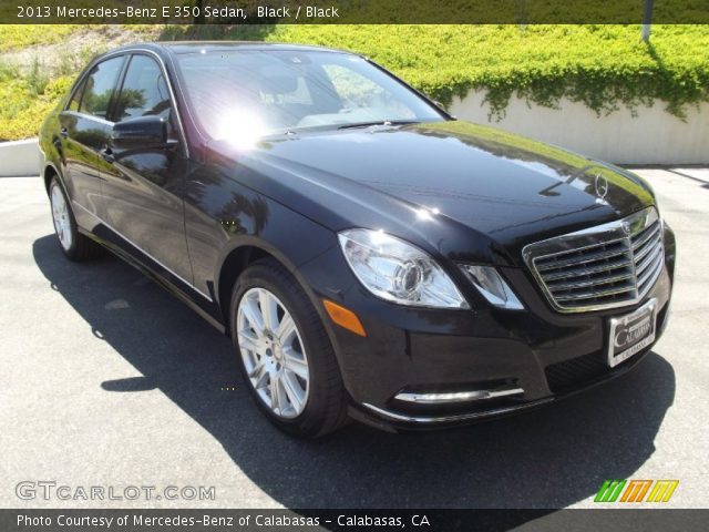 2013 Mercedes-Benz E 350 Sedan in Black