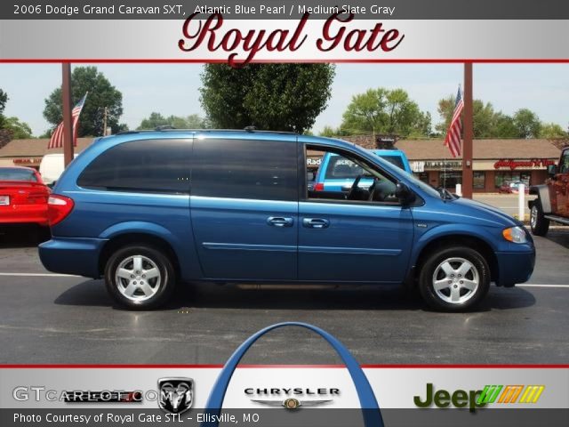 2006 Dodge Grand Caravan SXT in Atlantic Blue Pearl