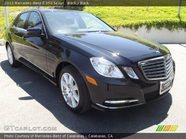 2013 Mercedes-Benz E 350 Sedan in Black