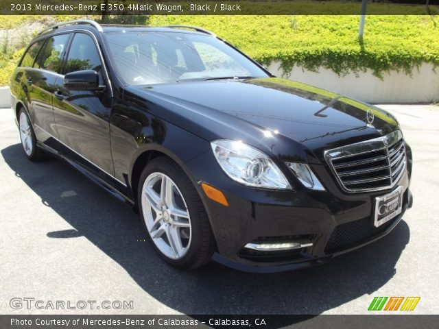 2013 Mercedes-Benz E 350 4Matic Wagon in Black