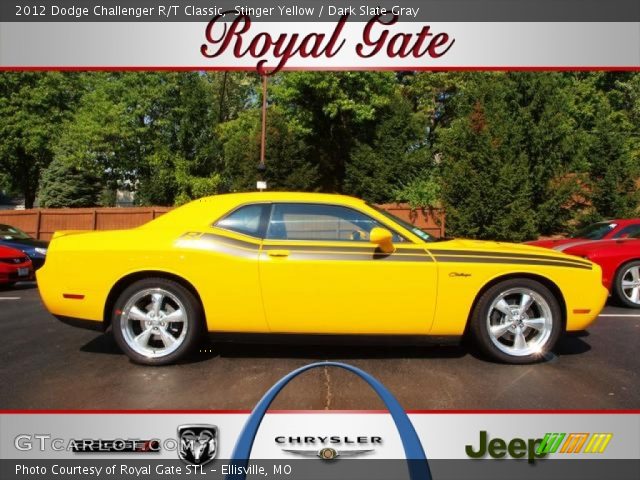 2012 Dodge Challenger R/T Classic in Stinger Yellow