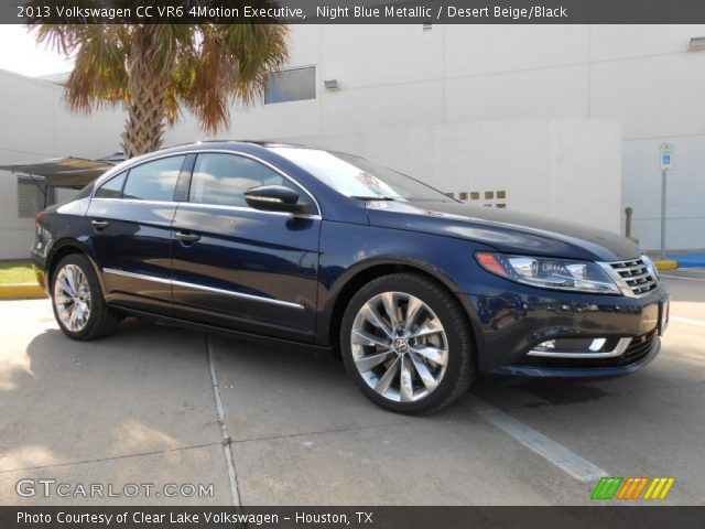 2013 Volkswagen CC VR6 4Motion Executive in Night Blue Metallic