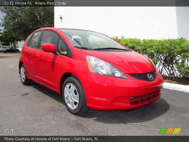 2012 Honda Fit  in Milano Red
