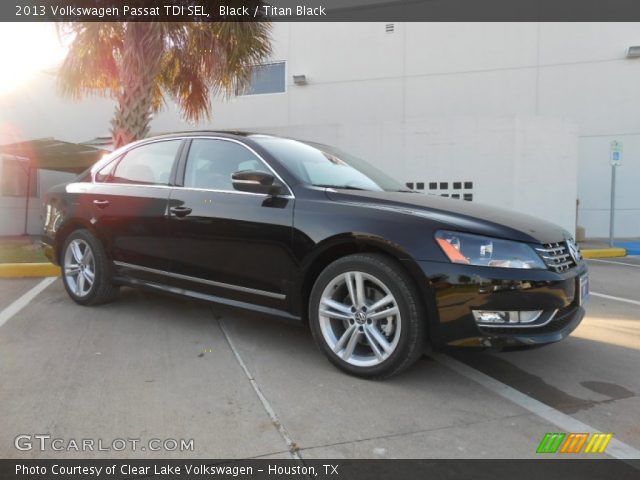 2013 Volkswagen Passat TDI SEL in Black