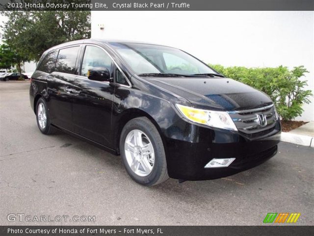 2012 Honda Odyssey Touring Elite in Crystal Black Pearl