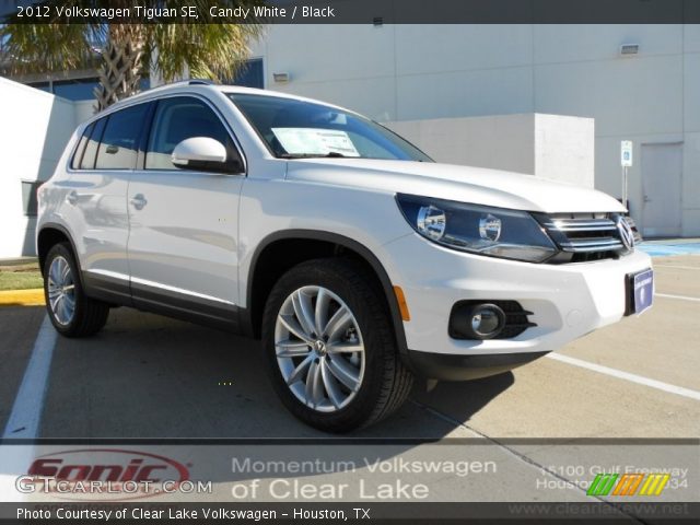 2012 Volkswagen Tiguan SE in Candy White