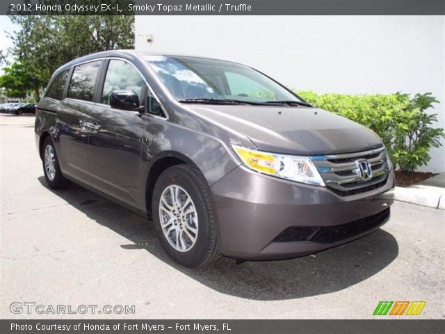 2012 Honda Odyssey EX-L in Smoky Topaz Metallic