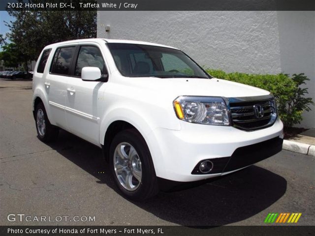 2012 Honda Pilot EX-L in Taffeta White