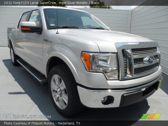 2012 Ford F150 Lariat SuperCrew in Ingot Silver Metallic