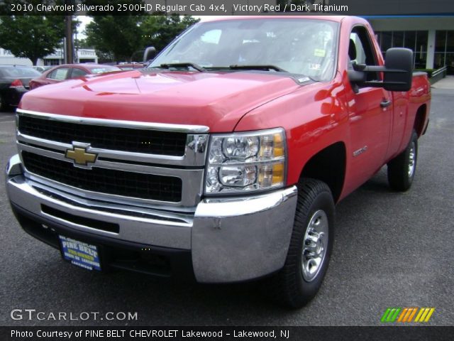 2010 Chevrolet Silverado 2500HD Regular Cab 4x4 in Victory Red