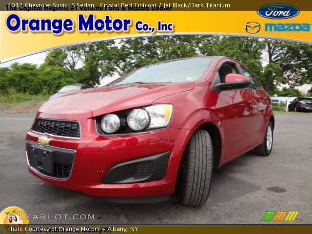 2012 Chevrolet Sonic LS Sedan in Crystal Red Tintcoat