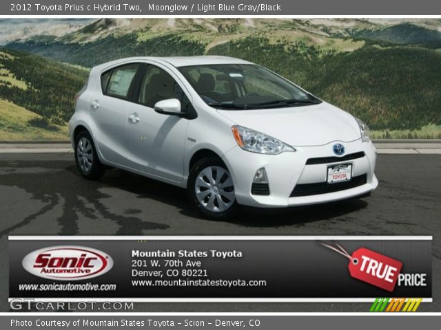 2012 Toyota Prius c Hybrid Two in Moonglow