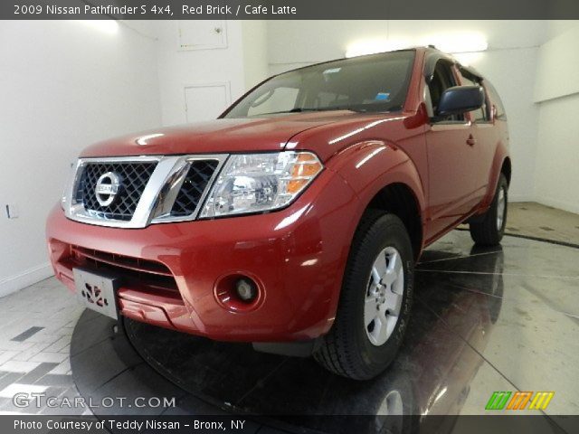 2009 Nissan Pathfinder S 4x4 in Red Brick