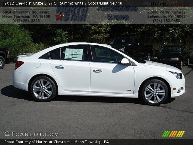 2012 Chevrolet Cruze LTZ/RS in Summit White