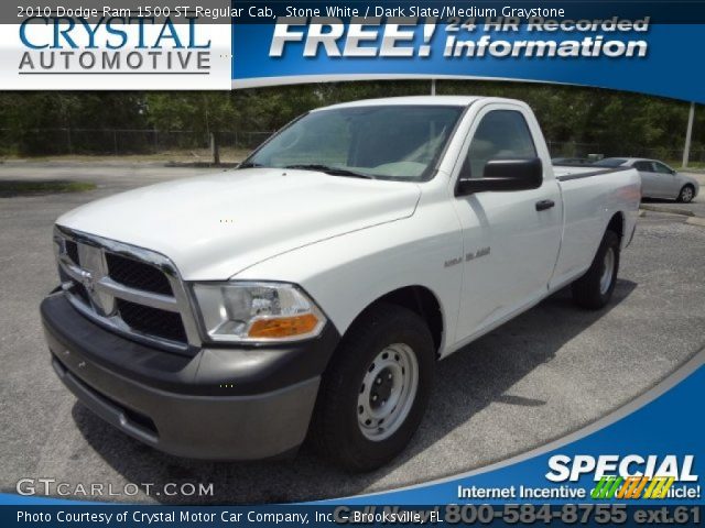 2010 Dodge Ram 1500 ST Regular Cab in Stone White