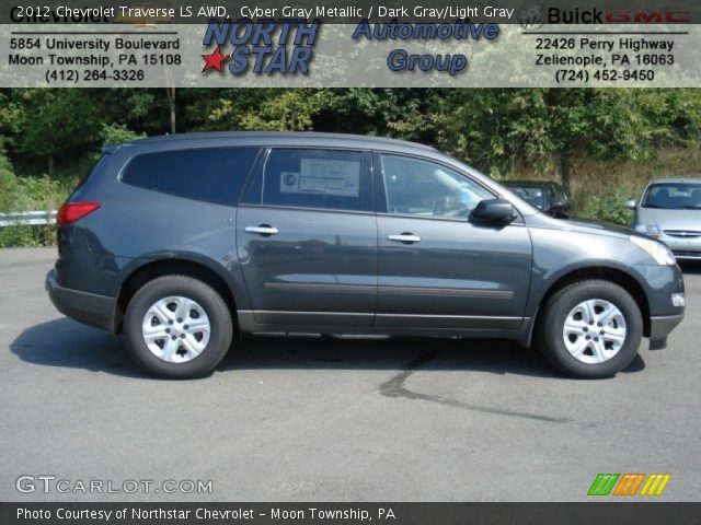 2012 Chevrolet Traverse LS AWD in Cyber Gray Metallic