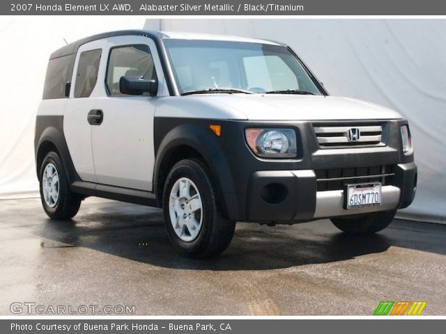 2007 Honda Element LX AWD in Alabaster Silver Metallic