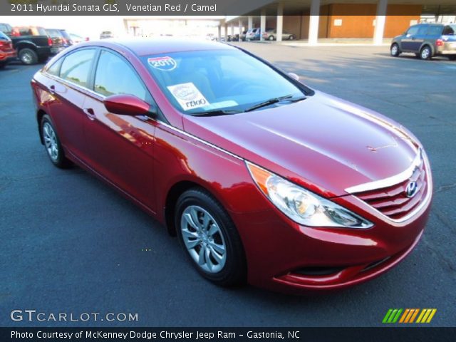 2011 Hyundai Sonata GLS in Venetian Red