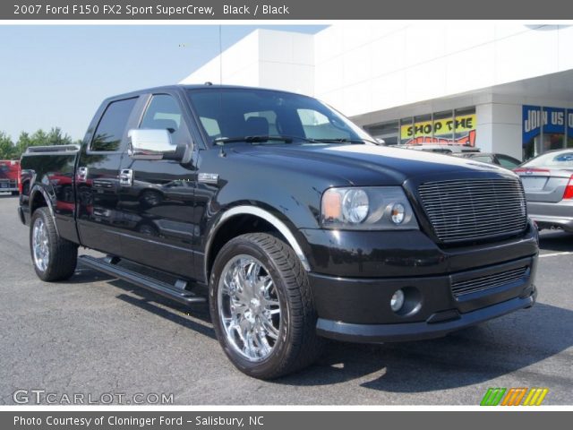 2007 Ford F150 FX2 Sport SuperCrew in Black