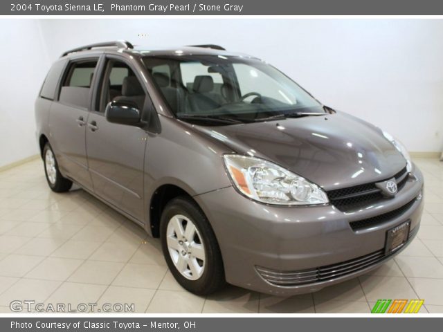 2004 Toyota Sienna LE in Phantom Gray Pearl