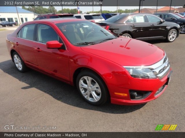 2012 Ford Fusion SE in Red Candy Metallic