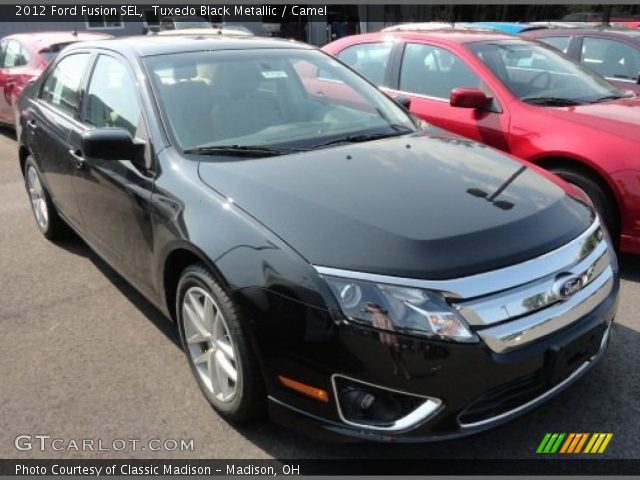 2012 Ford Fusion SEL in Tuxedo Black Metallic