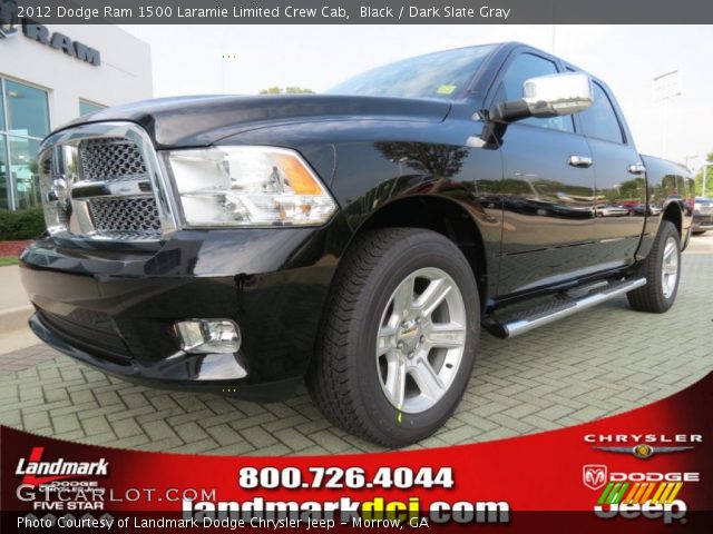 2012 Dodge Ram 1500 Laramie Limited Crew Cab in Black