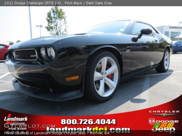 2012 Dodge Challenger SRT8 392 in Pitch Black