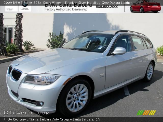 2009 BMW 3 Series 328xi Sport Wagon in Titanium Silver Metallic