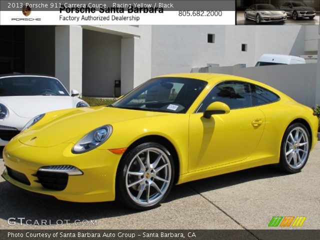 2013 Porsche 911 Carrera Coupe in Racing Yellow