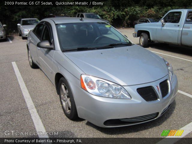 2009 Pontiac G6 GT Sedan in Quicksilver Metallic