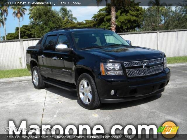 2011 Chevrolet Avalanche LT in Black