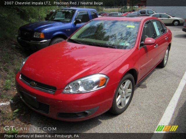 2007 Chevrolet Impala LTZ in Precision Red