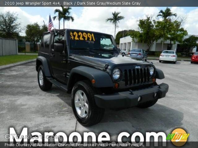 2010 Jeep Wrangler Sport 4x4 in Black
