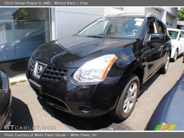 2010 Nissan Rogue SL AWD in Wicked Black