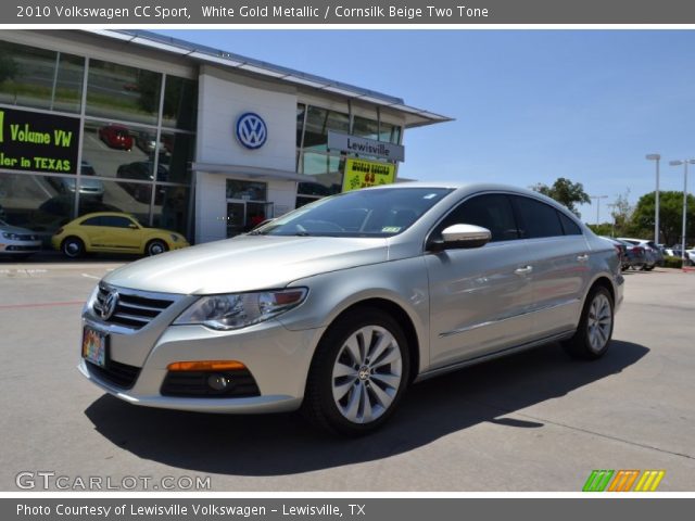 2010 Volkswagen CC Sport in White Gold Metallic