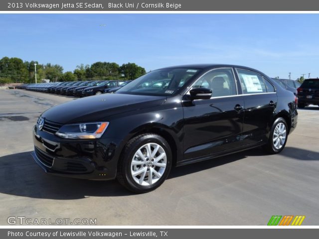 2013 Volkswagen Jetta SE Sedan in Black Uni