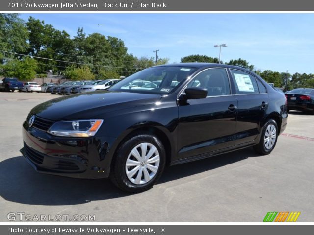 2013 Volkswagen Jetta S Sedan in Black Uni