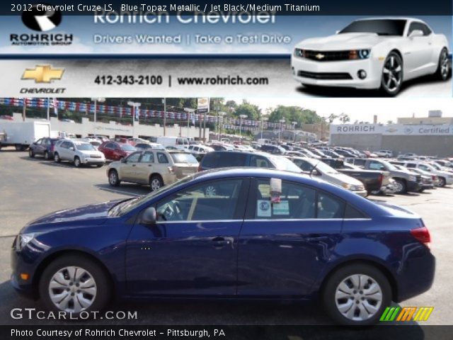 2012 Chevrolet Cruze LS in Blue Topaz Metallic