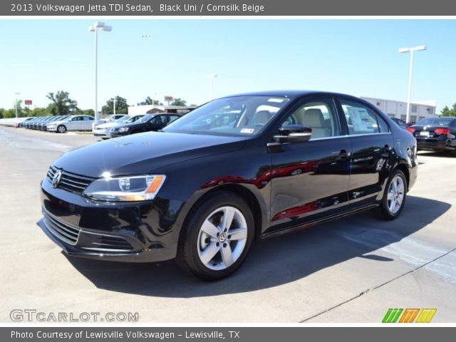 2013 Volkswagen Jetta TDI Sedan in Black Uni