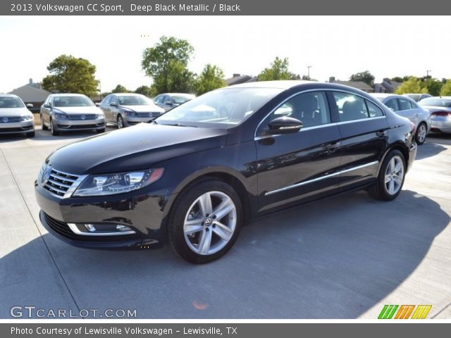 2013 Volkswagen CC Sport in Deep Black Metallic