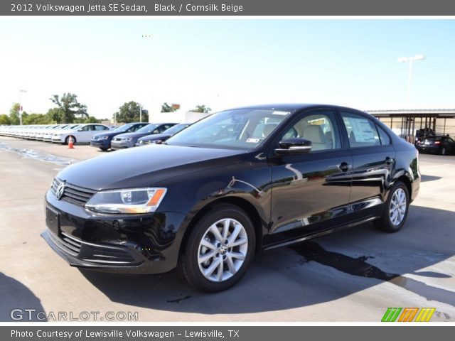 2012 Volkswagen Jetta SE Sedan in Black