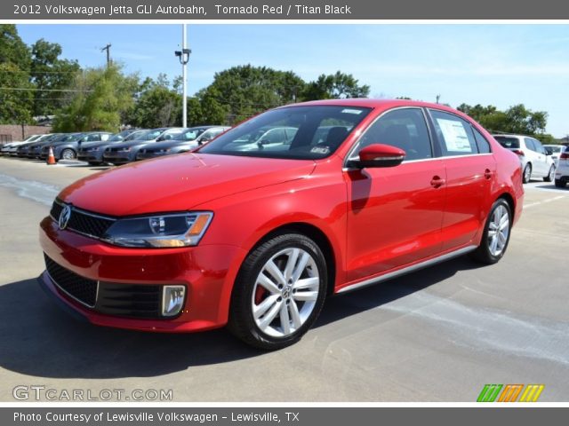 2012 Volkswagen Jetta GLI Autobahn in Tornado Red