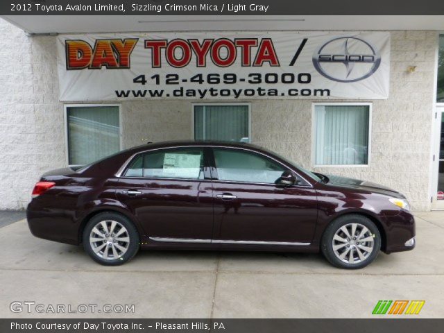 2012 Toyota Avalon Limited in Sizzling Crimson Mica